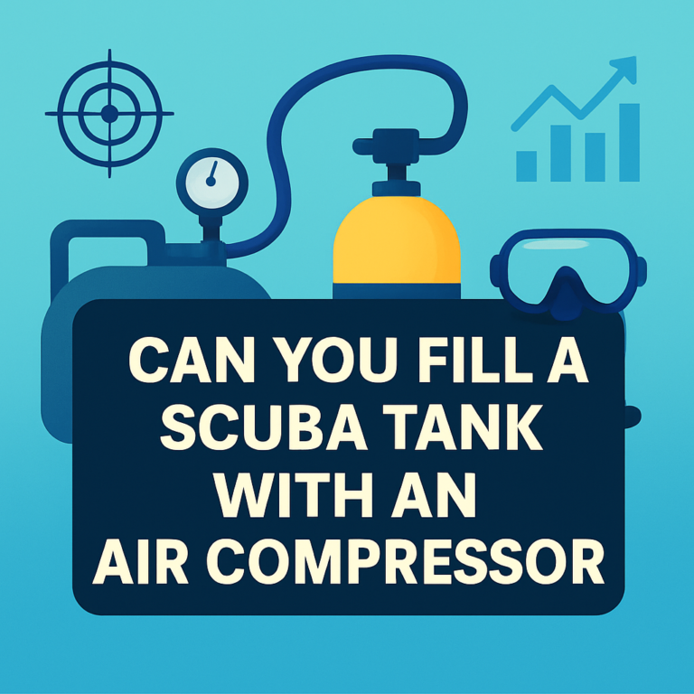 Can You Fill a Scuba Tank With an Air Compressor? (2026)