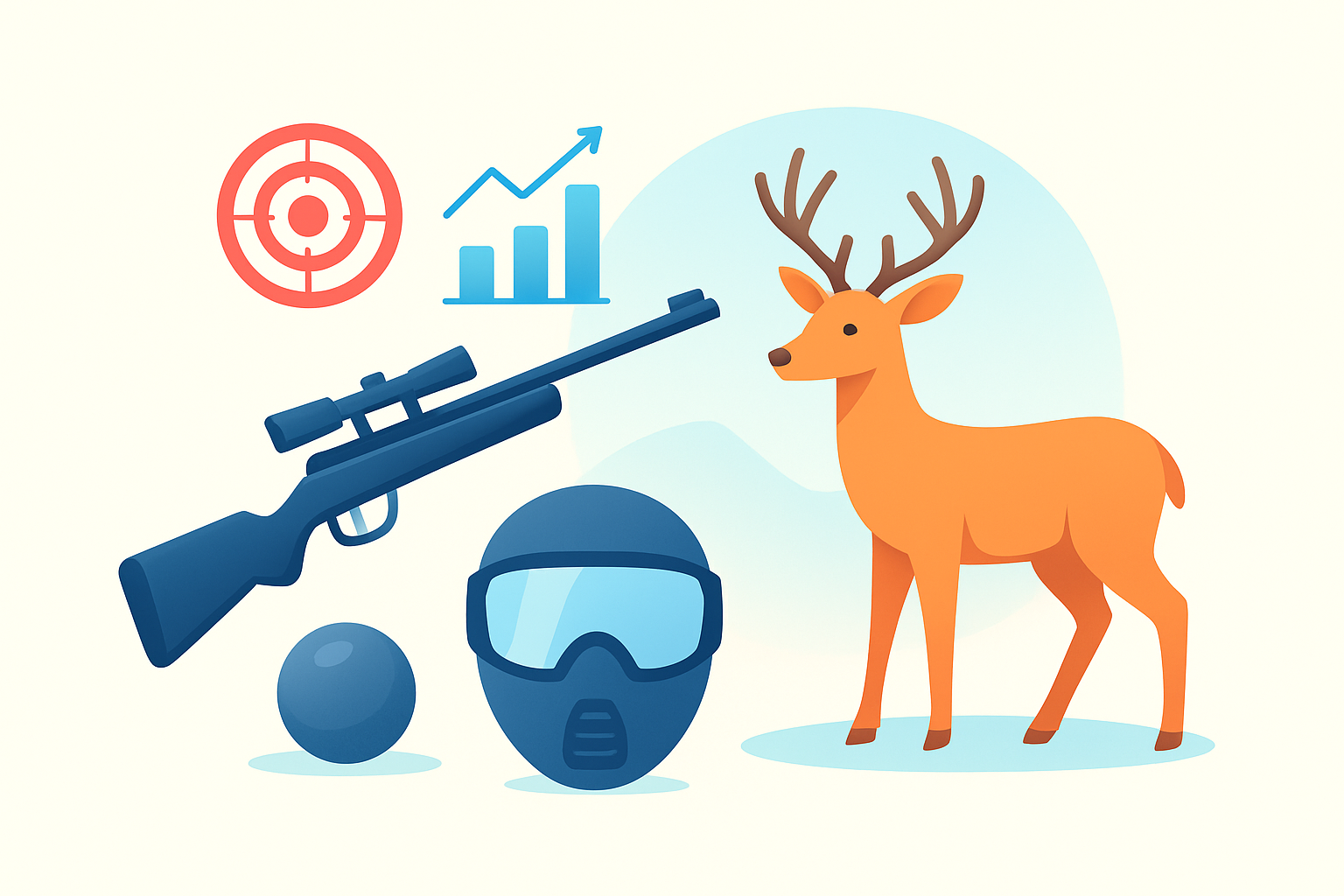 can you hunt deer with an air rifle