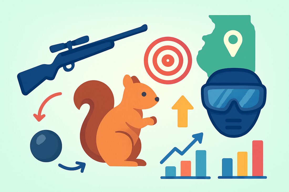 can you hunt squirrels in illinois