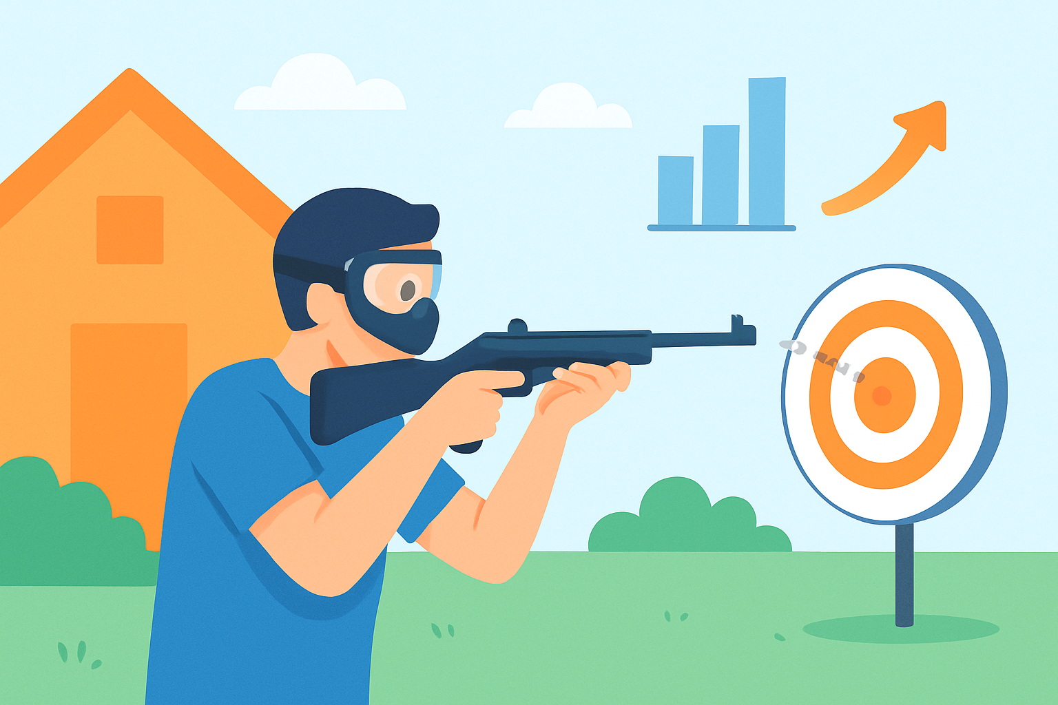 can you shoot a pellet gun in your backyard