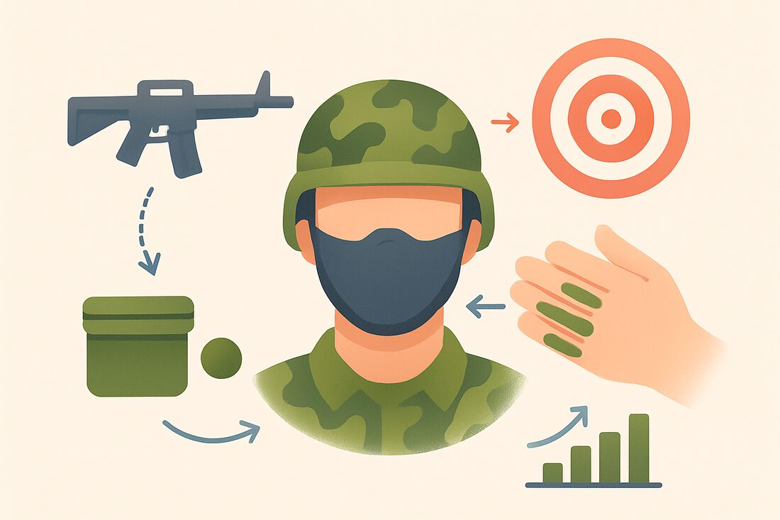 how to camo face paint