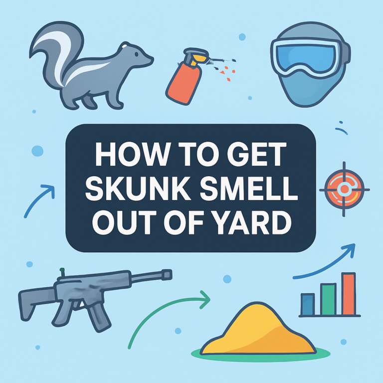 How to Get Skunk Smell Out of Yard? (2026)