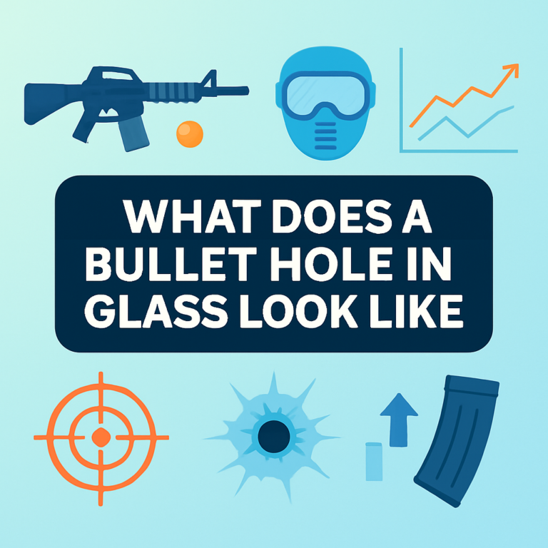 What Does a Bullet Hole in Glass Look Like? (2026)