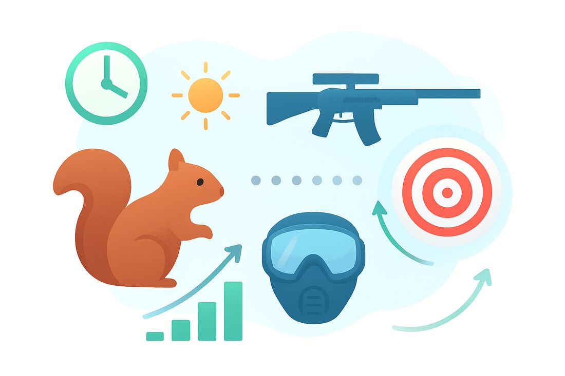 what time of day are squirrels most active
