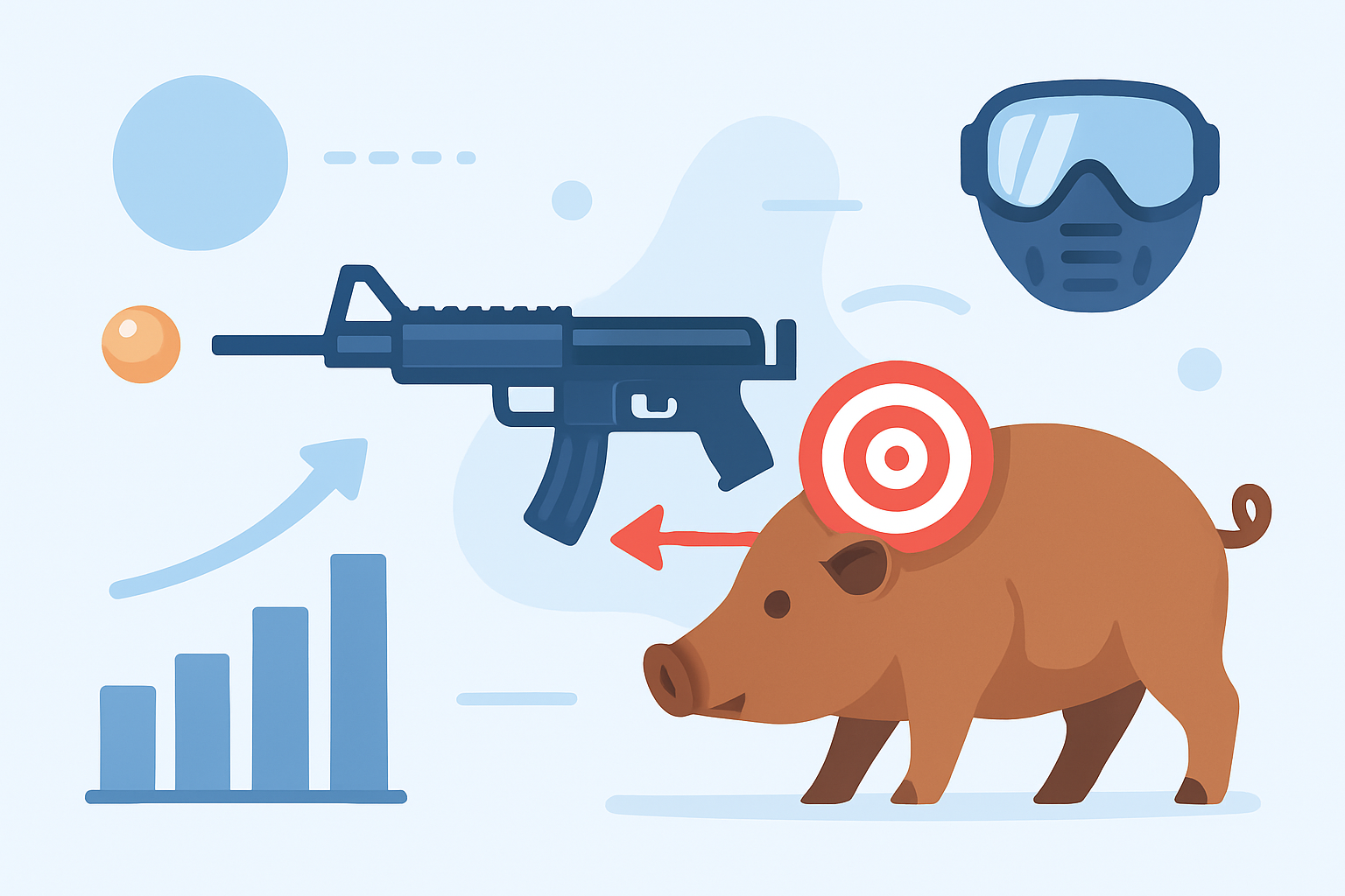 where to shoot a feral hog in the head
