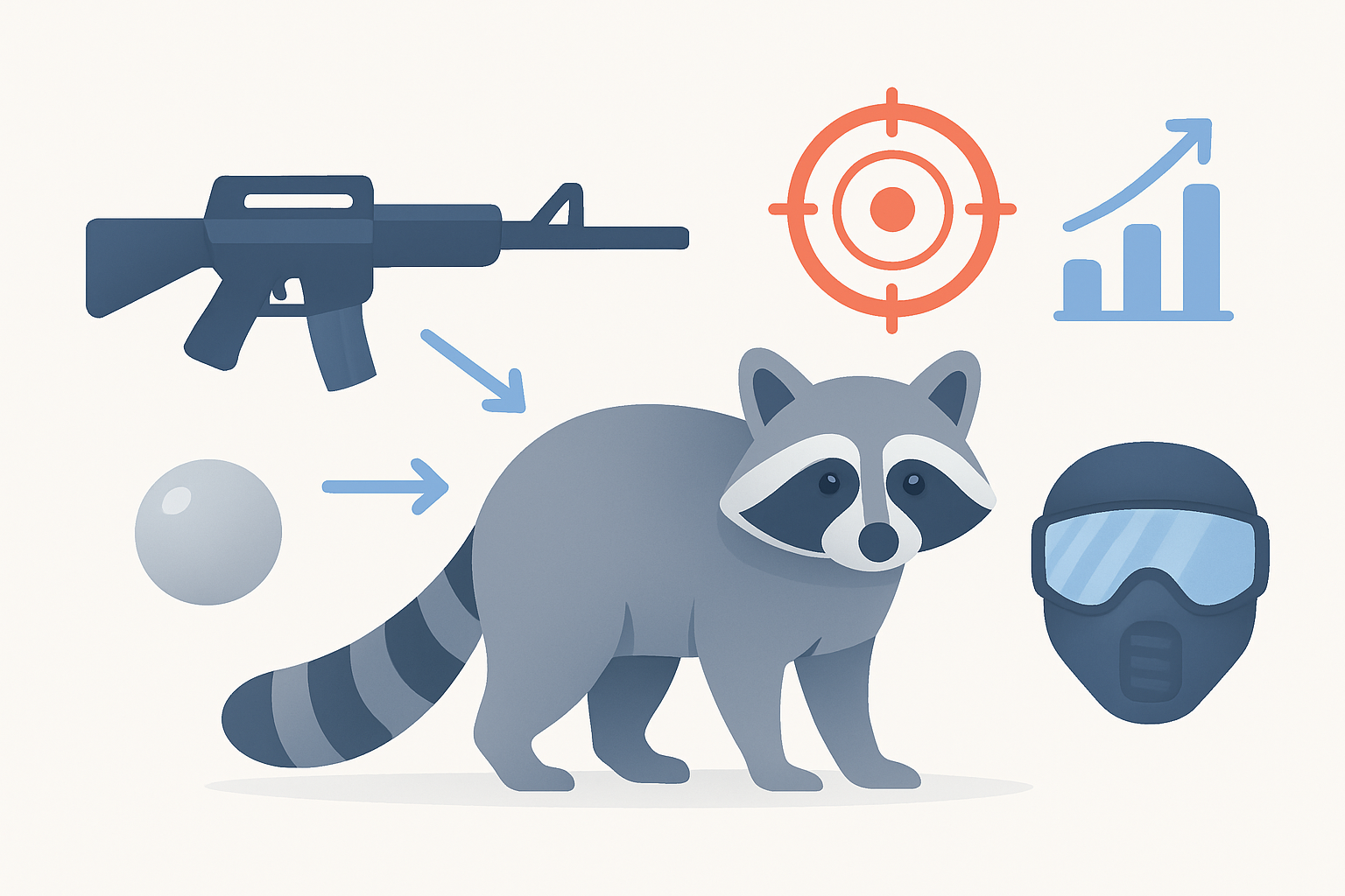 where to shoot a raccoon