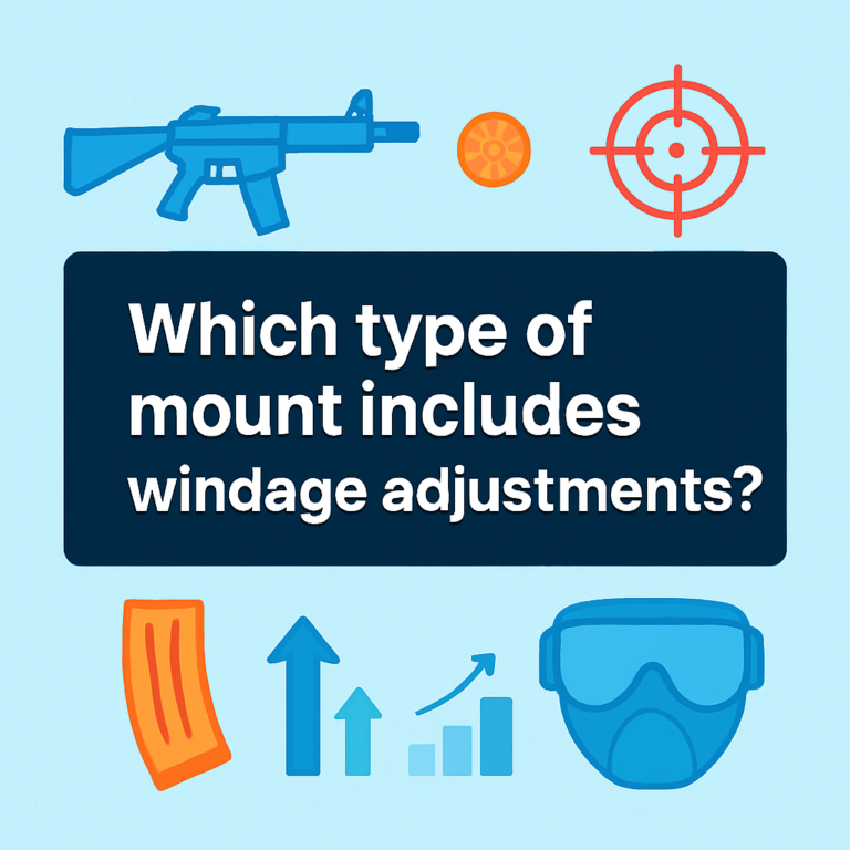 Which Type of Mount Includes Windage Adjustments? (2026)