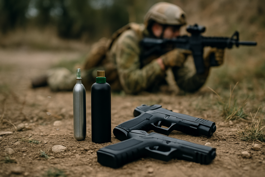CO2 vs Green Gas for Airsoft: Which Is Better?
